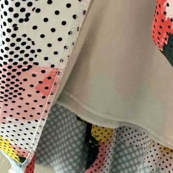 1. State Polka Dot Pastel Abstract Pleated Mini Skirt Size XSmall - Picture 4 of 8
